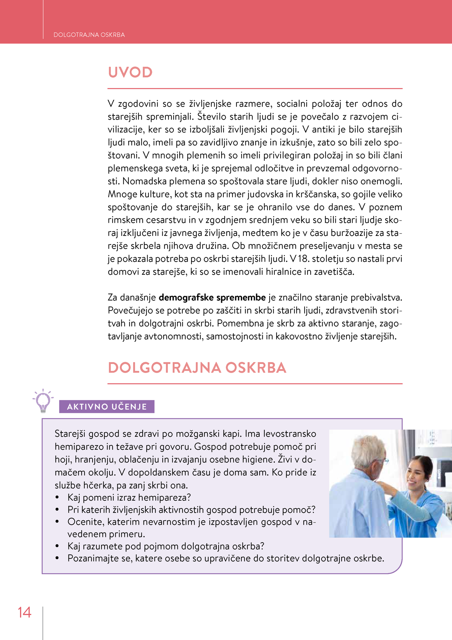 Učbenik Dolgotrajna oskrba